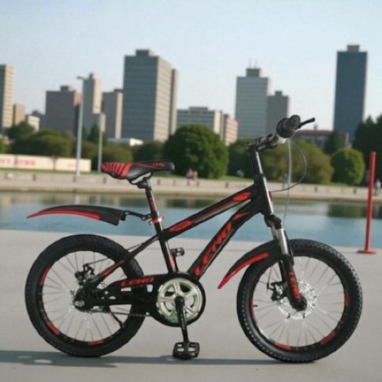 صورة دراجة هوائية رياضية للأطفال مقاس 16 بوصة بفرامل ديسك